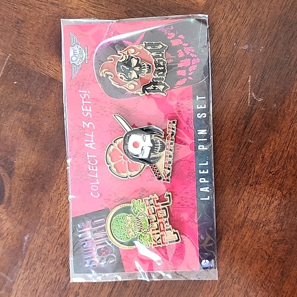 Suicide Squad Pin Set